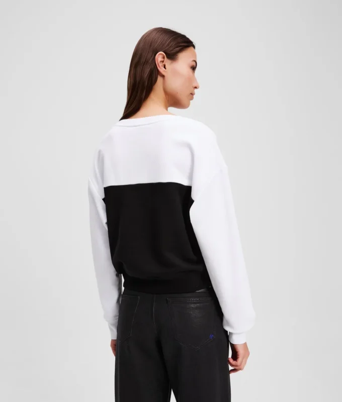 V-HALS SWEATSHIRT