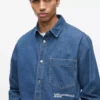 Vanlig denimskjorte