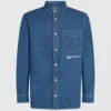 Vanlig denimskjorte