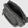 Vaskede denim belteveske