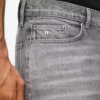 Vasket jeans med rett passform