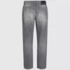 Vasket jeans med rett passform