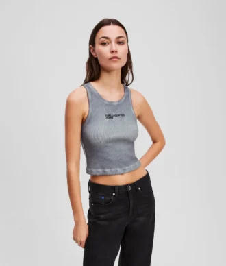 VASKET RIBBET TANKTOPP