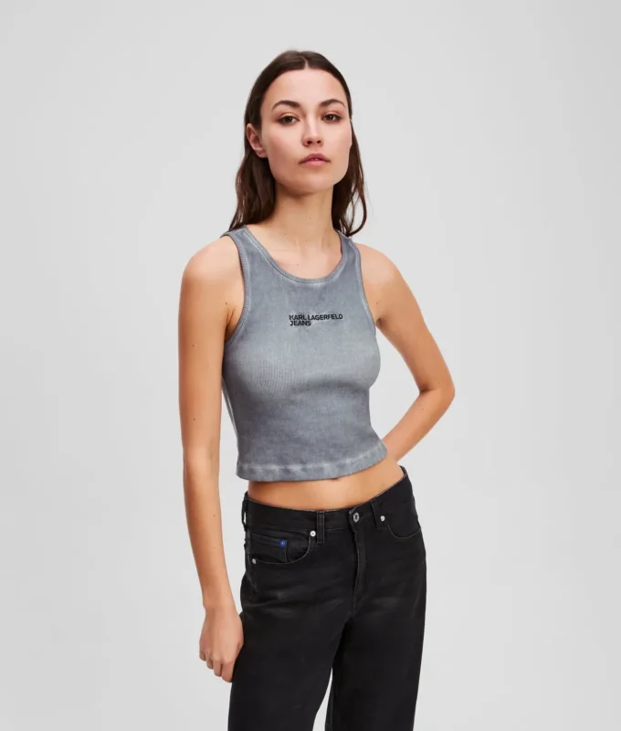 VASKET RIBBET TANKTOPP