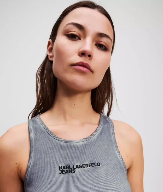 VASKET RIBBET TANKTOPP