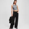 VASKET RIBBET TANKTOPP