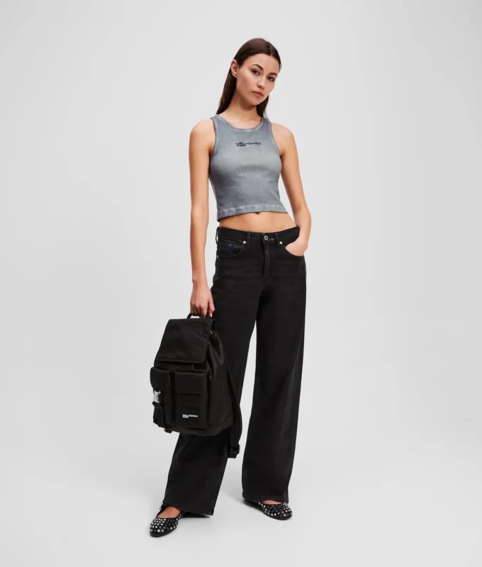 VASKET RIBBET TANKTOPP