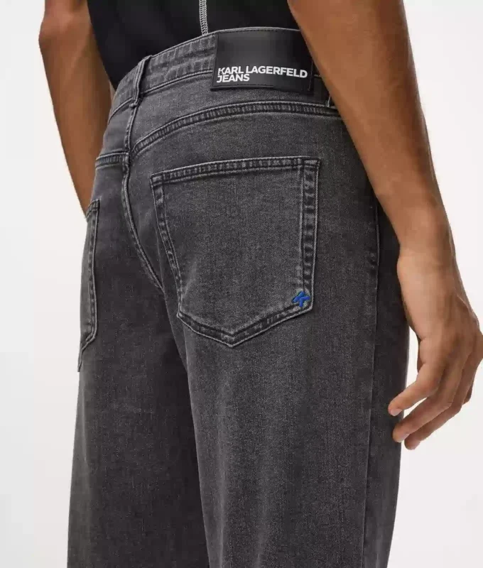 Vasket slim jeans