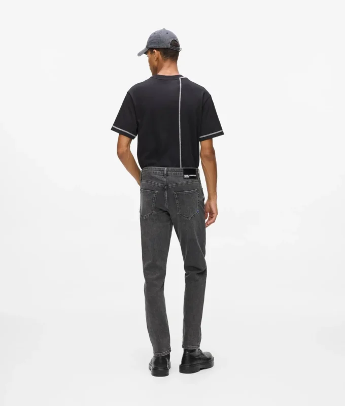 Vasket slim jeans