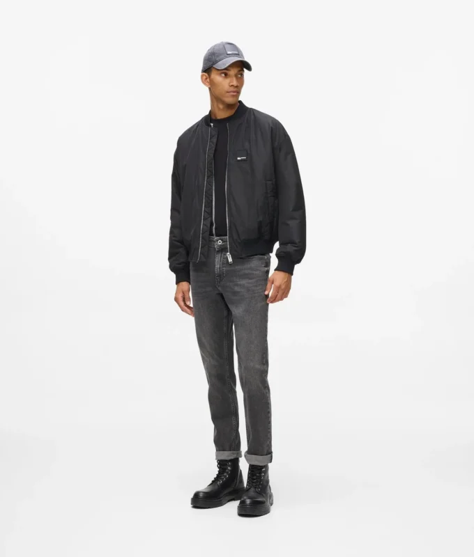 Vasket slim jeans