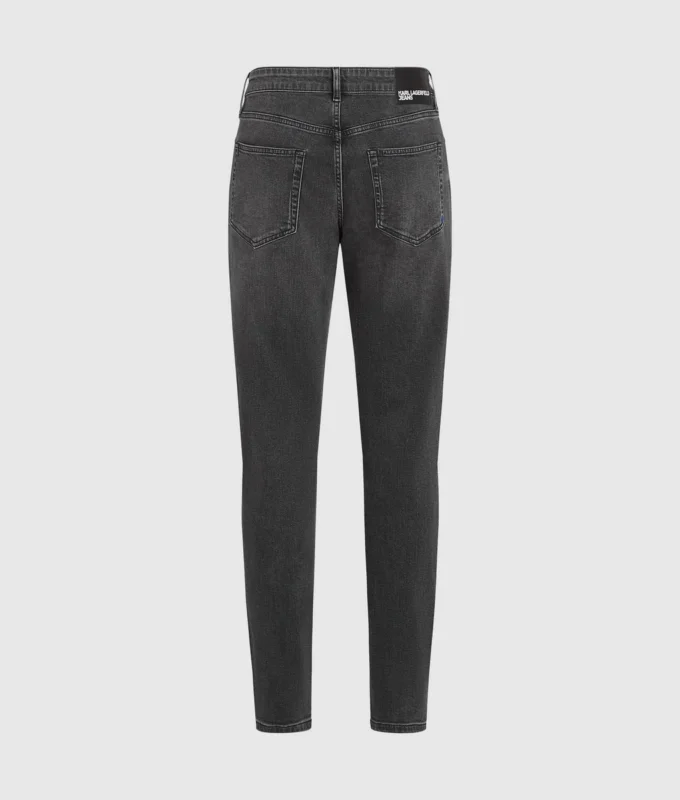 Vasket slim jeans