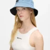 Vendbar denim-bøttehatt