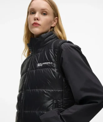 Vendbar vattert vest