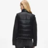 Vendbar vattert vest