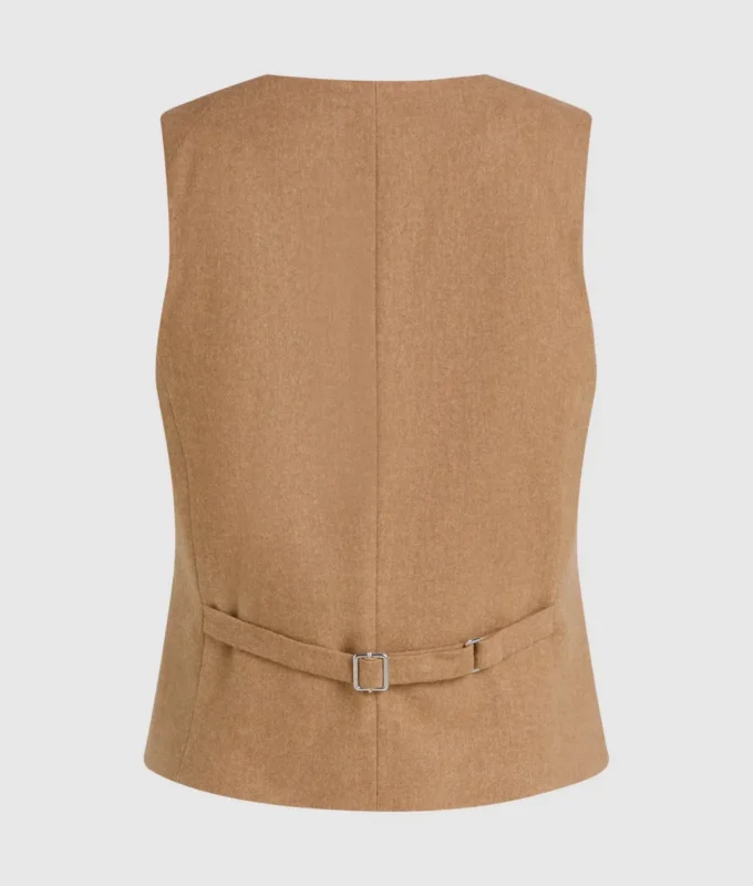 Vest i ullblanding