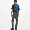 Vintagevaskede, avsmalnende jeans