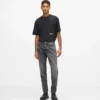 Vintagevaskede, avsmalnende jeans