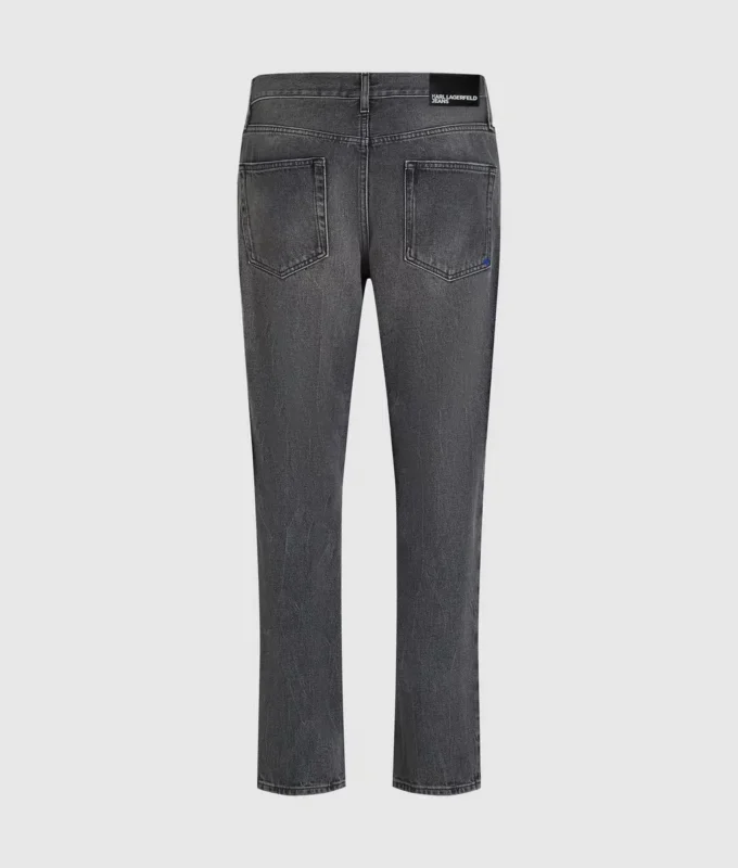 Vintagevaskede, avsmalnende jeans