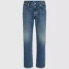 Vintagevaskede, rette jeans