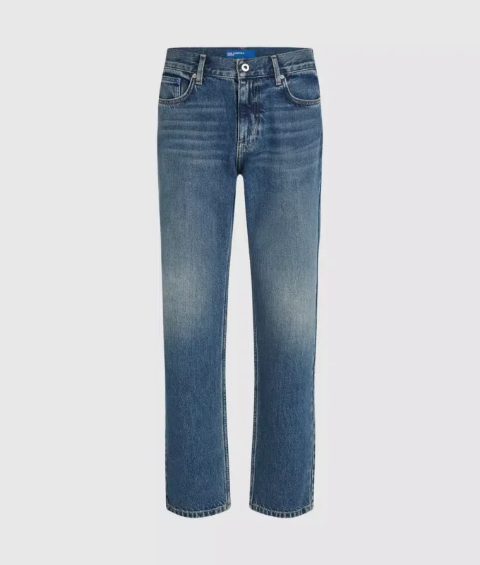 Vintagevaskede, rette jeans