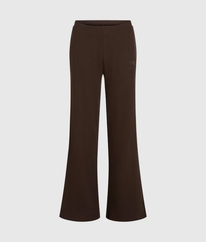Waffle loungewear-bukser