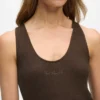 Waffle loungewear tank top
