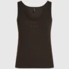 Waffle loungewear tank top