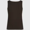Waffle loungewear tank top