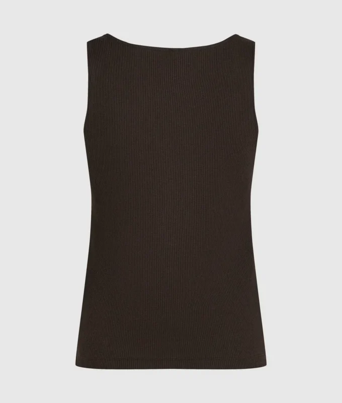 Waffle loungewear tank top