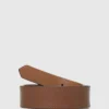Western-inspirert belte med rund spenne